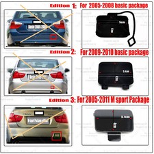 Tampa de gancho de reboque para-lama traseiro para 2005 - 2011 BMW 3 E90 M-SPORT 316i 318i 320i 330xd, usado comprar usado  Enviando para Brazil