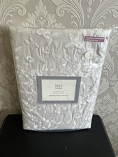 Embroidered superking duvet for sale  LONDON
