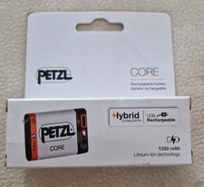 Petzl core rechargeable for sale  TAMWORTH