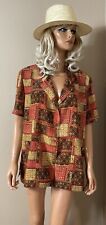 Veste chemise patchwork d'occasion  Castelnau-de-Médoc