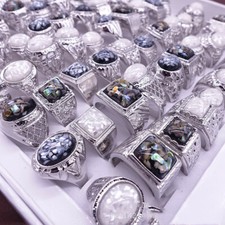Lote mixto de anillos de 30 piezas de joyas para hombres y damas segunda mano  Embacar hacia Mexico