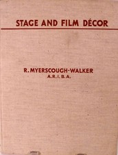 R Myerscough-Walker / Stage And Film Decor 1st Edition 1940, usado comprar usado  Enviando para Brazil