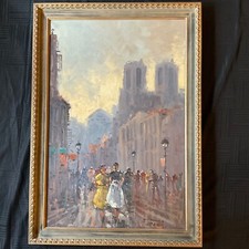 Vintage paris cityscape for sale  Nevada City