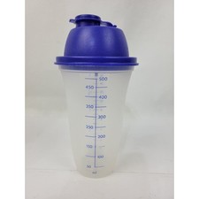 Liquidificador Tupperware Quick Shake Mixer (2 xícaras) azul 3 peças flip top #844 comprar usado  Enviando para Brazil