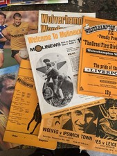 Wolverhampton wanderers progra for sale Wolverhampton wanderers progra for sale  WAKEFIELD