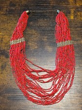 Vintage korallen collier gebraucht kaufen  Schkopau