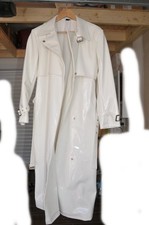 Trench vinyle blanc d'occasion  Beauvais