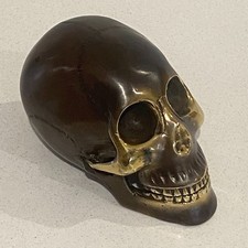 Brass human skull for sale  BURY ST. EDMUNDS