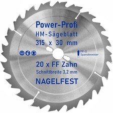 Kreis sägeblatt 315 gebraucht kaufen  Grafenhausen