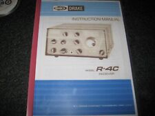 Drake instruction manual for sale  HEXHAM