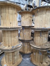Wooden cable drums for sale  BURY