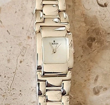 Relógio feminino de prata esterlina CROTON - Limpo com bateria nova! comprar usado  Enviando para Brazil