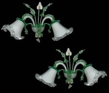 Coppia applique floreale usato Coppia applique floreale usato  Galatina