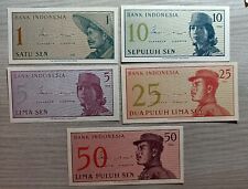 Indonesia banconote fds usato  Zandobbio