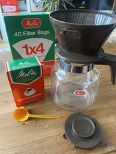Conjunto de filtro de café Melitta vintage década de 1980 1x4 amantes feito na Alemanha completo comprar usado  Enviando para Brazil