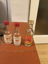 Three miniature glass for sale  COULSDON