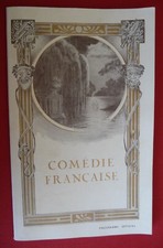 Programme 1930 comedie d'occasion  Langres