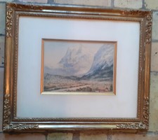 Malerei aquarell rahmen gebraucht kaufen  Ahlefeld-Bistensee, Hütten