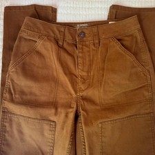 Calça REI Co-op Feminina Tamanho 4 Marrom Trailsmith Joelho Duplo Lona Externa comprar usado  Enviando para Brazil