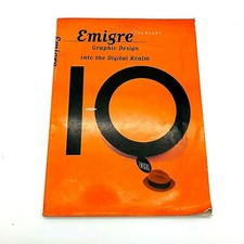 Emigre graphic design usato  Milano