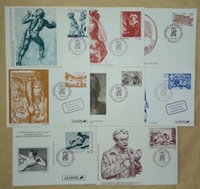 Joli lot gravures d'occasion  Fontaines-sur-Saône