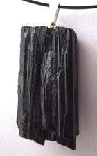 Black tourmaline pendant for sale  LONDON