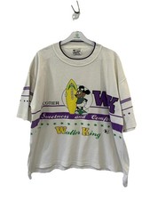 Camiseta Vintage Disney Mickey Mouse Surf Skate Cocotier Walter King Branca XL/XXL #22 comprar usado  Enviando para Brazil
