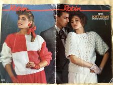 Robin knitting pattern for sale  AMMANFORD