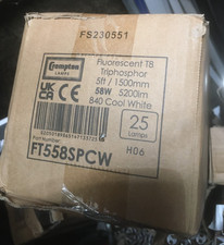 Box fluorescent tube for sale  LONDON