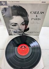 MARIA CALLAS Callas A Paris UK 1963 Stereo SAX 2503 Pretre Conservatoire Booklet comprar usado  Enviando para Brazil