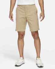 Shorts Nike Dri Fit Masculino Ajuste Padrão Bege Cáqui Elástico Casual Golfe 34 comprar usado  Enviando para Brazil