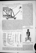 Old portable hydraulic for sale  UK