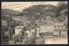 Cpa barraque hameau d'occasion  Expédié en France