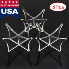 3pcs acrylic clear for sale  USA