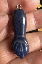 Vintage carved lapis for sale  LONDON