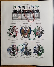 Karlsruhe corps franconia gebraucht kaufen  Laatzen