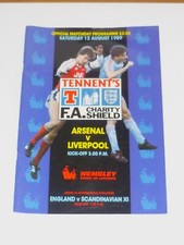 1989 charity shield for sale  MANCHESTER