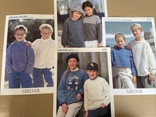 Sirdar knitting patterns for sale  LOUGHBOROUGH