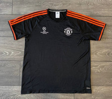 CAMISA DE FUTEBOL DE TREINAMENTO MANCHESTER UNITED 2015 2016 CHAMPIONS LEAGUE L comprar usado  Enviando para Brazil
