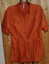 Surchemise saharienne paprika d'occasion  Formerie