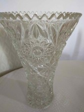Vaso vetro fiori usato  Vallebona