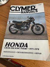 Clymers manual honda for sale  NEWTON ABBOT