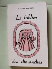 Tablier dimanches yvette d'occasion  Joinville