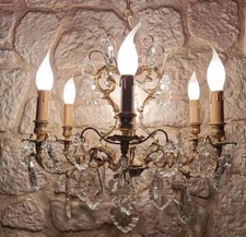Lustre bronze doré d'occasion  Avignon