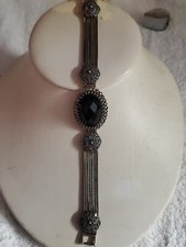 Bracelet onyx sterling for sale  Cleveland