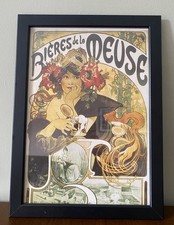 Framed vintage bieres for sale  BURNTWOOD