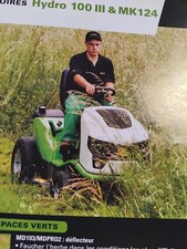 Tracteur tondeuse autoportée d'occasion  Névez
