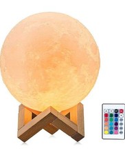 Rechargeable led moon for sale  YORK