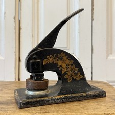 Antique victorian embossing for sale  CRANLEIGH