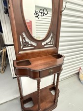 Hall tree mirror for sale  Pompano Beach
